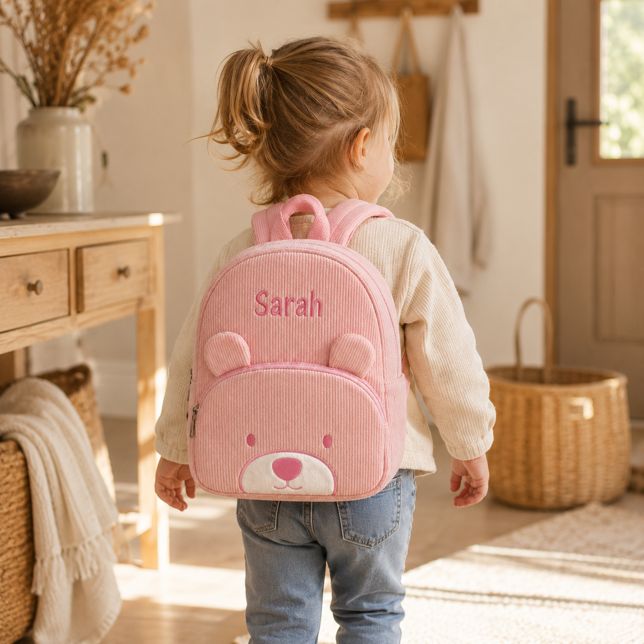 Le Compagnon Ours Rose
