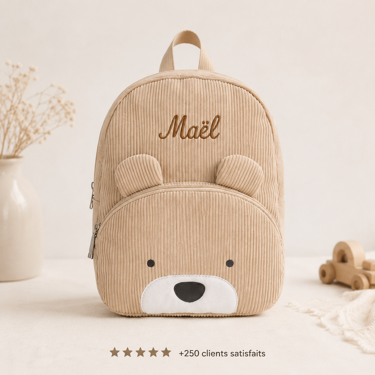 Le Compagnon Ours Beige