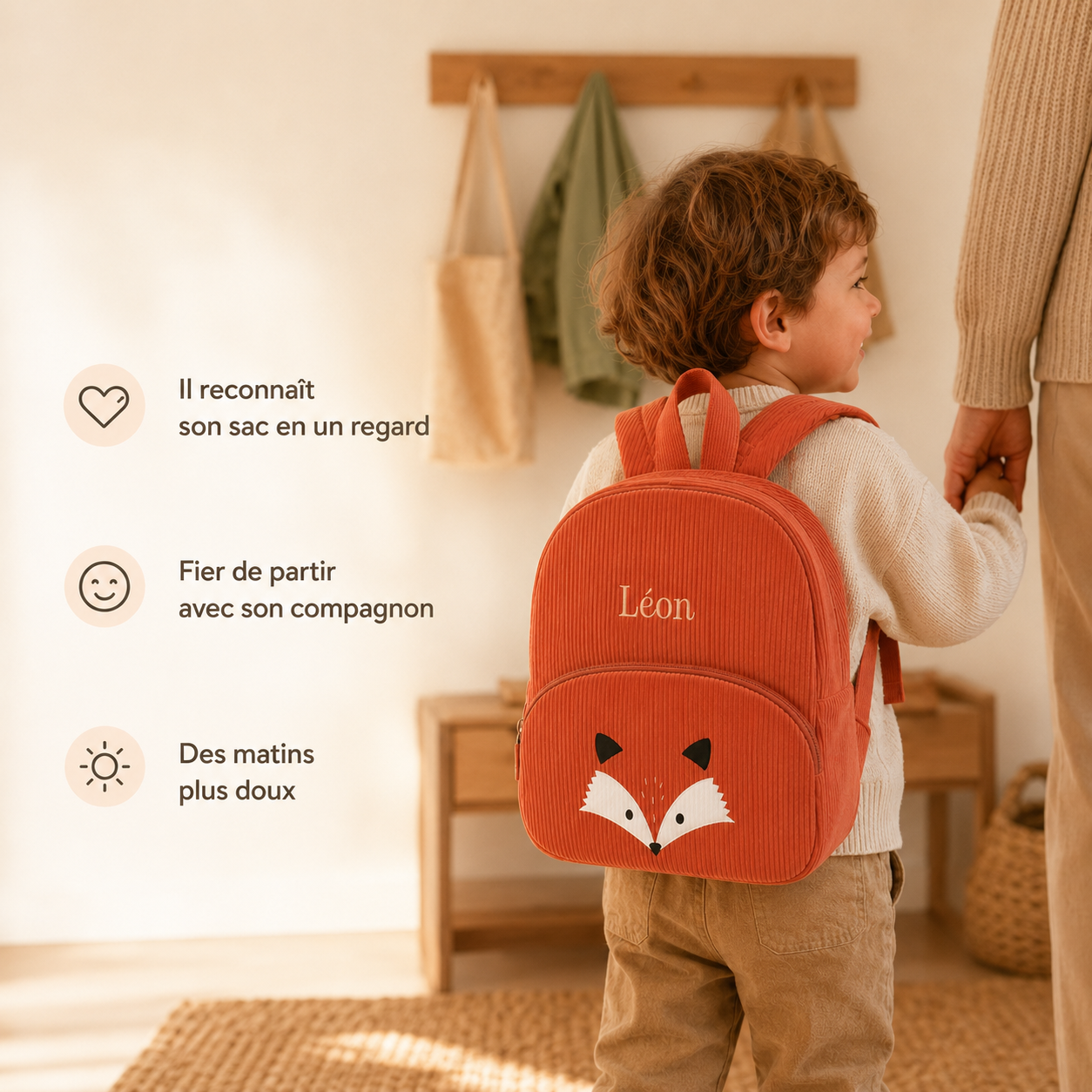 Le Compagnon Renard Orange