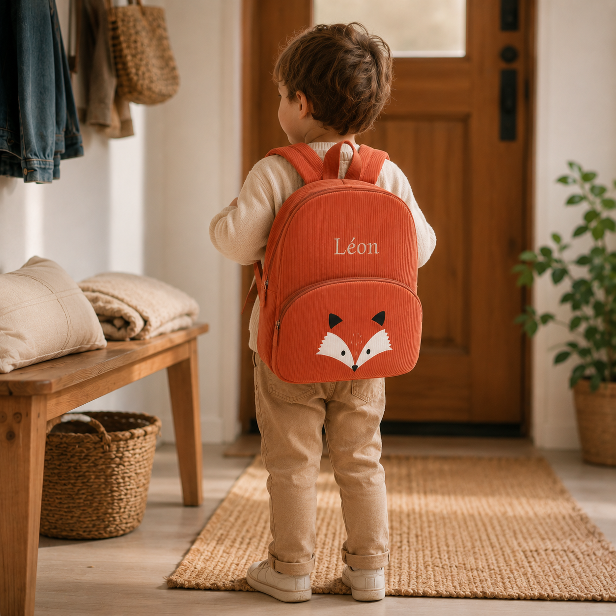 Le Compagnon Renard Orange