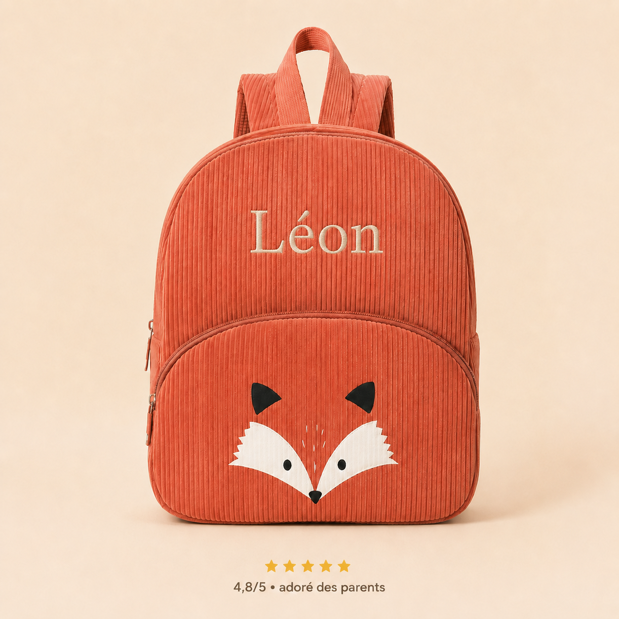Le Compagnon Renard Orange
