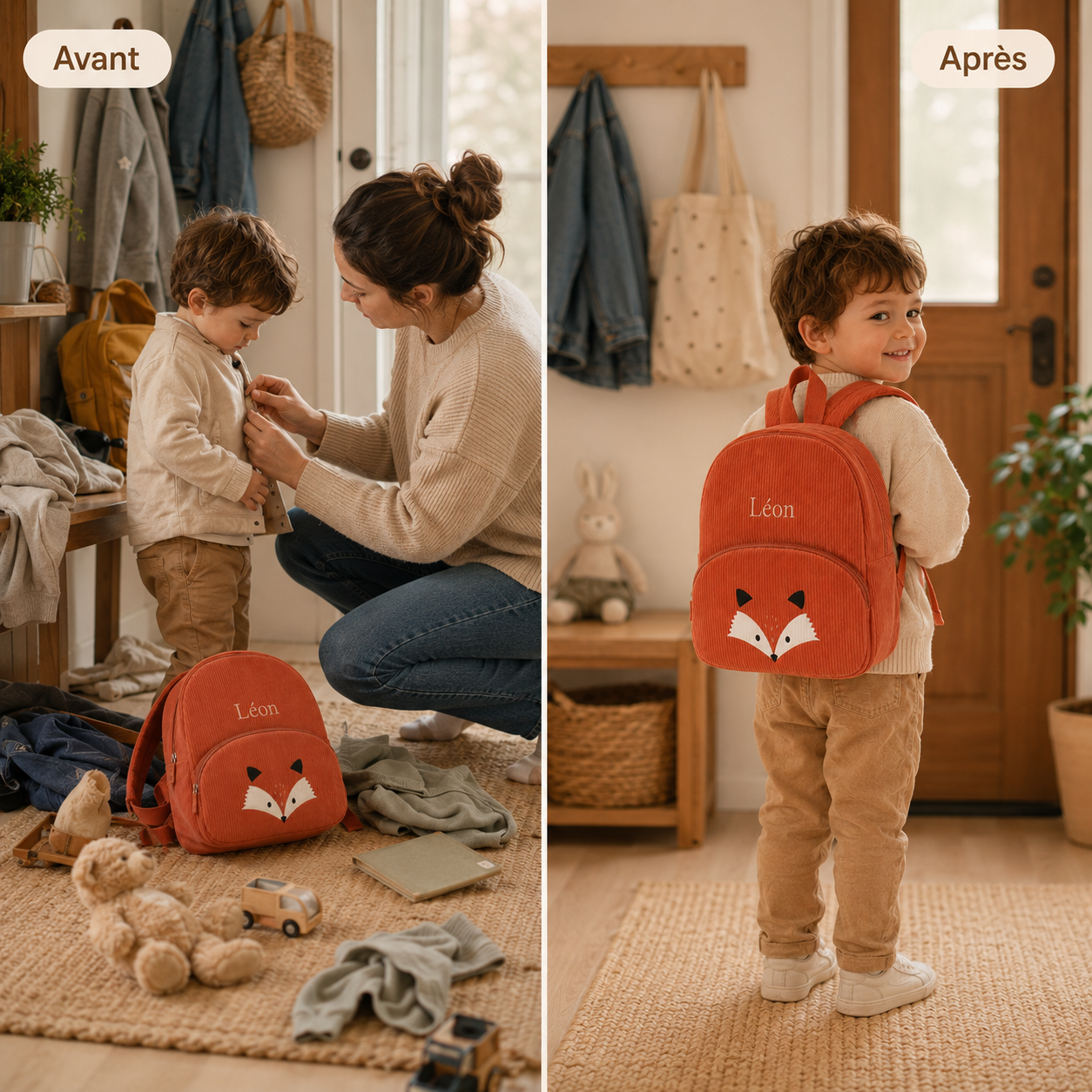 Le Compagnon Renard Orange